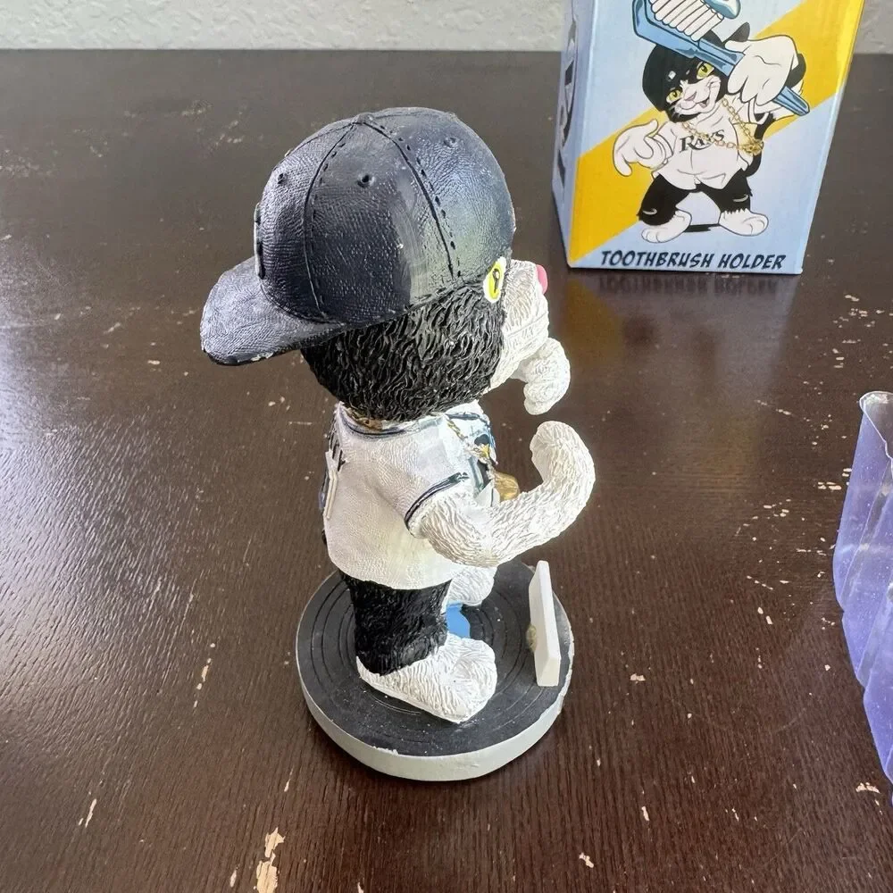 DJ Kitty Toothbrush Holder Tampa Bay Rays Mascot SGA Stadium Giveaway Souvenir